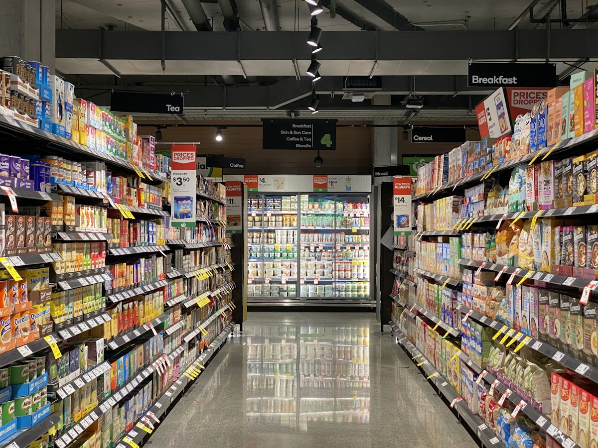 Supermarket s pekarskim odjelom