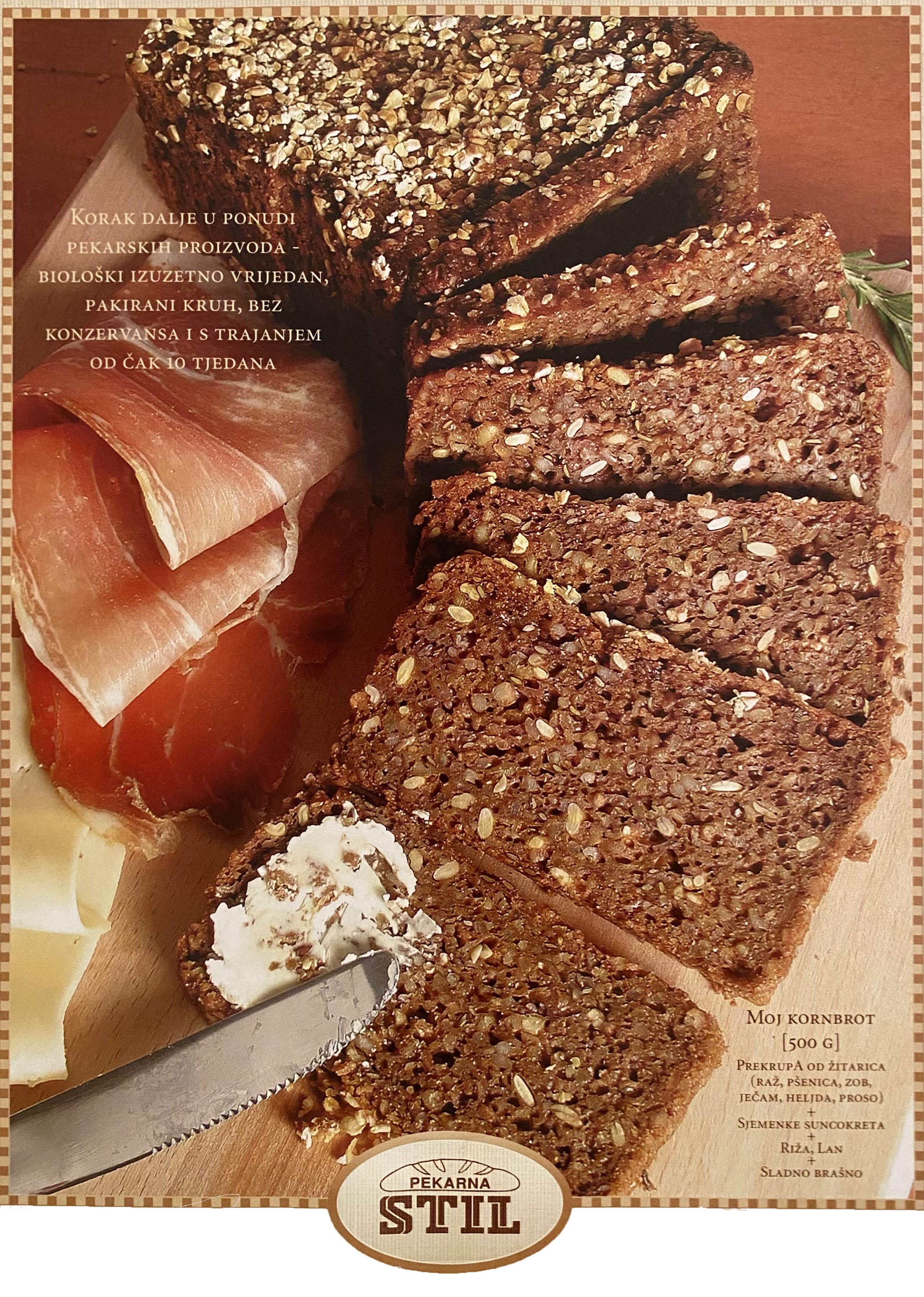 Kornbrot kukuruzni kruh Li Pek Livno